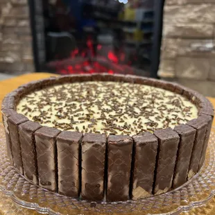 Bis and Passion Fruit Tarte