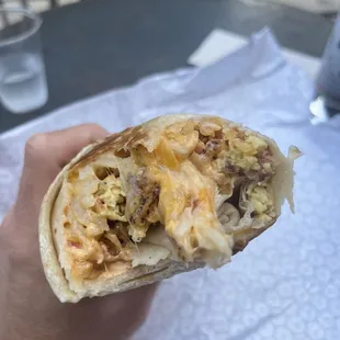 Bacon Breakfast Burrito