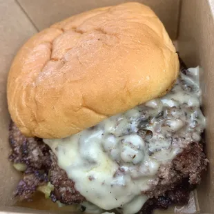 Bad Larry burger pop up - green chili 11/10