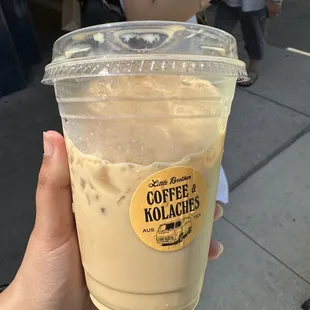 Iced Vanilla Latte
