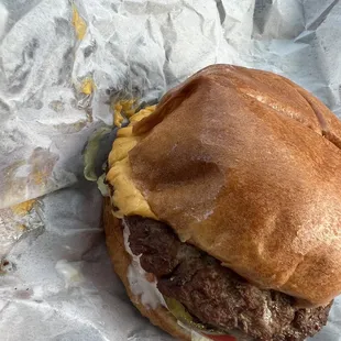 Quarter burger