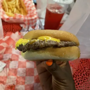 Slider with Cheese
