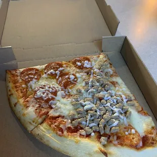 Lunch special, comes with a drink.