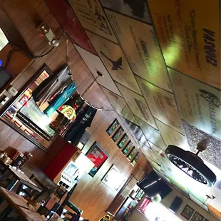 interior, sushi and sashimi