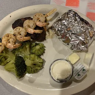 Sirloin shrimp