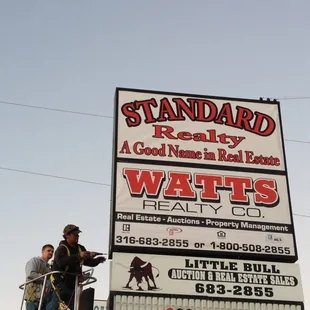 Our NEW Marquee Sign @ 610 S. Oliver, Wichita Kansas