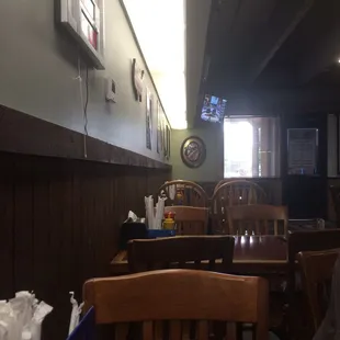 It's a bar... looking towards front entrance window.