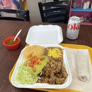 Machaca Plate. Awesome