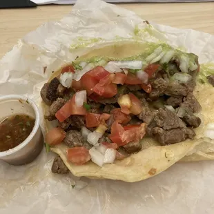 Carne Asada taco