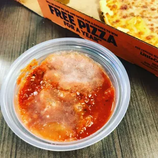 a pizza in a pizza box