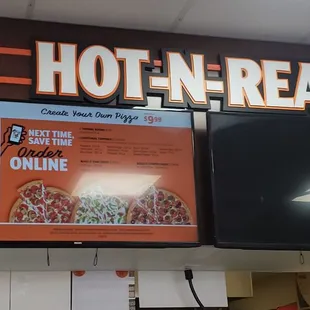 Sorry. Hard to read menu