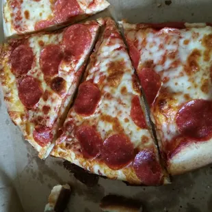 Nasty Old Pizza picked up fresh but tasted like it was from the night before. Nasty