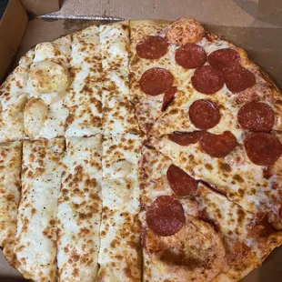 Slices-N-Stix Pizza