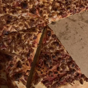 The cheese pizza was not good tonight!
