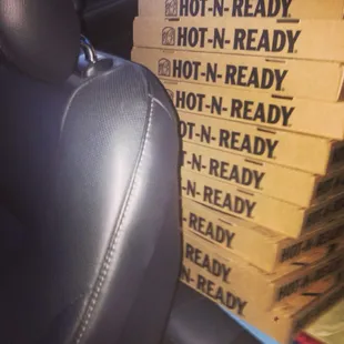 I got 13 pizzas on a WHIM