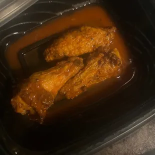Buffalo wings. Super tender &amp; delish!