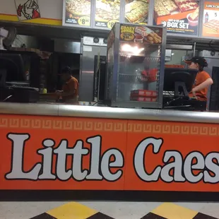the inside of a restaurant