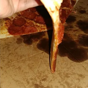 Soggy and nasty tasting.