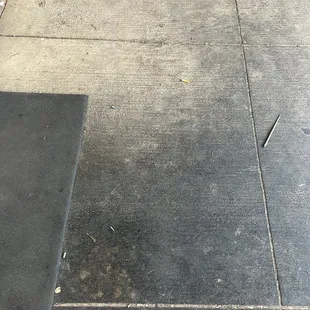 Filthy entryway