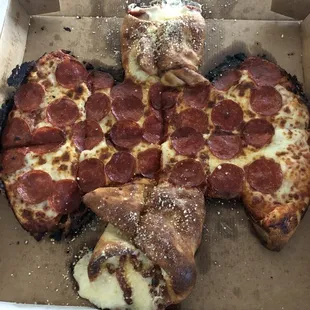Batman Pizza Calzony