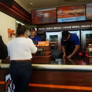 These some slow workers!