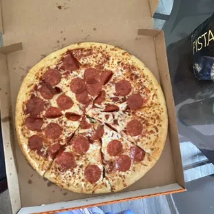 pizza, food
