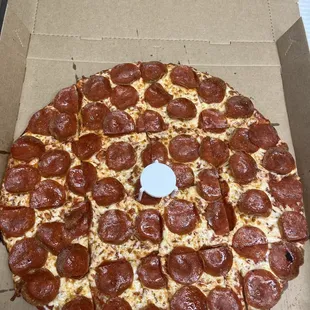 Thin Crust Pepperoni