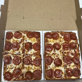 Detroit-Style Deep Dish Pepperoni