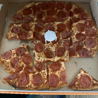 Thin Crust Pepperoni