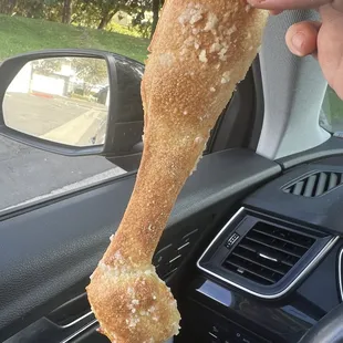 Crazy Bread lookin real crazy