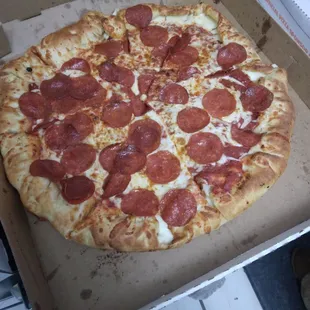 Crazy Crust Stuff Crust Pizza