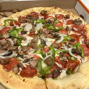 Under cooked and wrong toppings