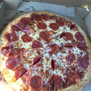Pepperoni pizza