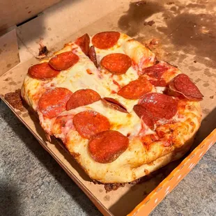 What my pizza looked like lol