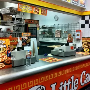 Ordering counter. No in-store dining. Takeout/delivery only.