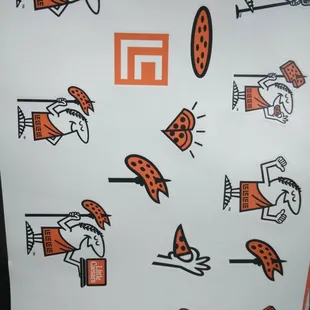 Little Cesar&apos;s Sticker Set