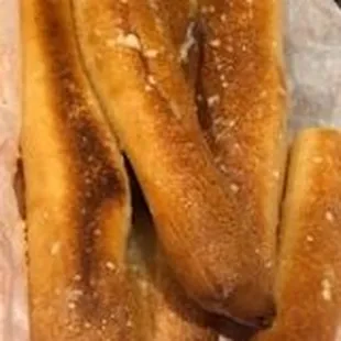 The nastiest bread. It's all burnt.  This is how this LCP does their patrons.