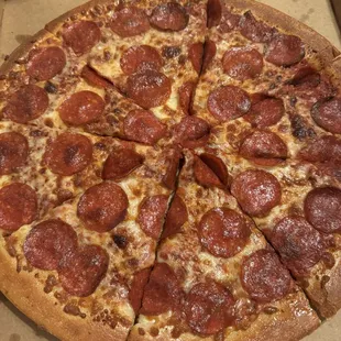 Cheese was slightly crunchy