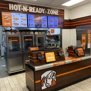 Hot and ready zone