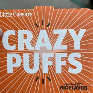 Crazy Puffs Crazy Sauce