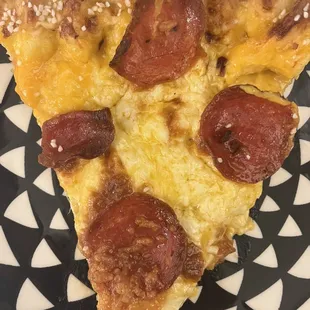 Hair on top pepperoni from Little Cesar's on 128th and Holly