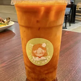 10.10.24 Thai Milk Tea $5.25