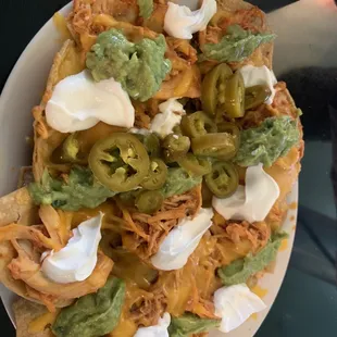 Chicken nachos