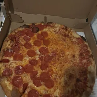 16" cheese and pepperoni