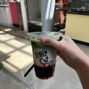 Strawberry matcha