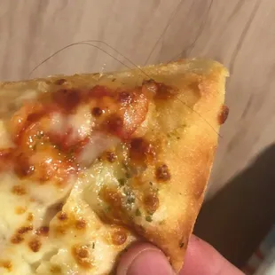HAIR IN MY PIZZA