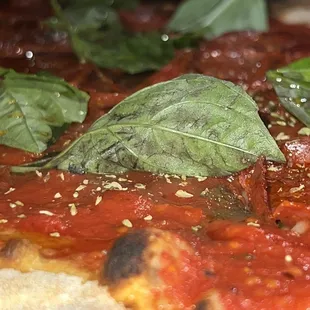 Margherita and white pie