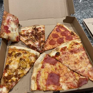 Slices! All were delicious!