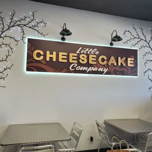 Little Cheesecake Company Decor