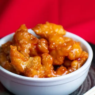 Little Chef&apos;s signature: Orange Chicken